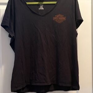 Harley-Davidson Women's Black Short Sleeve Tee